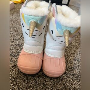 Cat & Jack unicorn boots #6